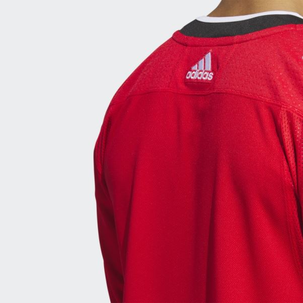 Adidas Maillot Rouge Hurricanes Anniversaire Authentique