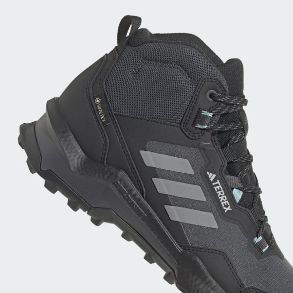 Chaussures De Randonnée Adidas Terrex Ax4 Mid Gore-tex Noir