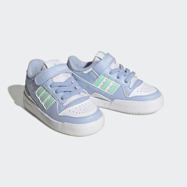 Adidas Forum Aube Bleu Chaussures Basses