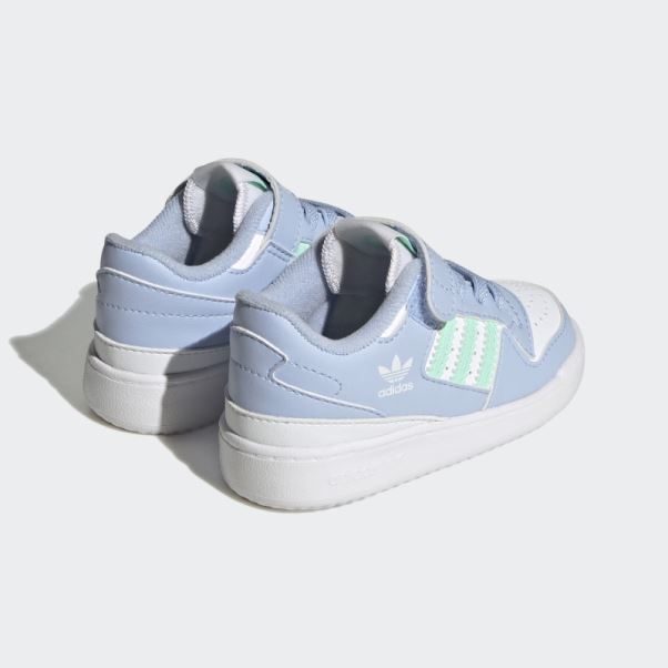 Adidas Forum Aube Bleu Chaussures Basses