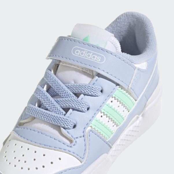 Adidas Forum Aube Bleu Chaussures Basses