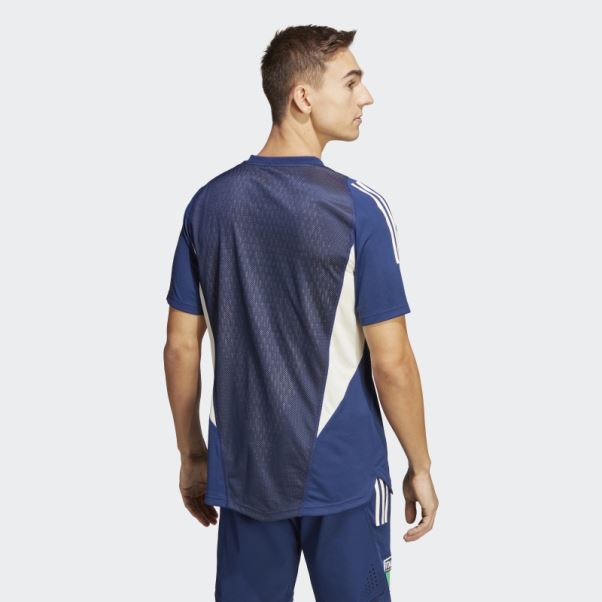 Maillot Italy Tiro 23 Pro Adidas Bleu Foncé