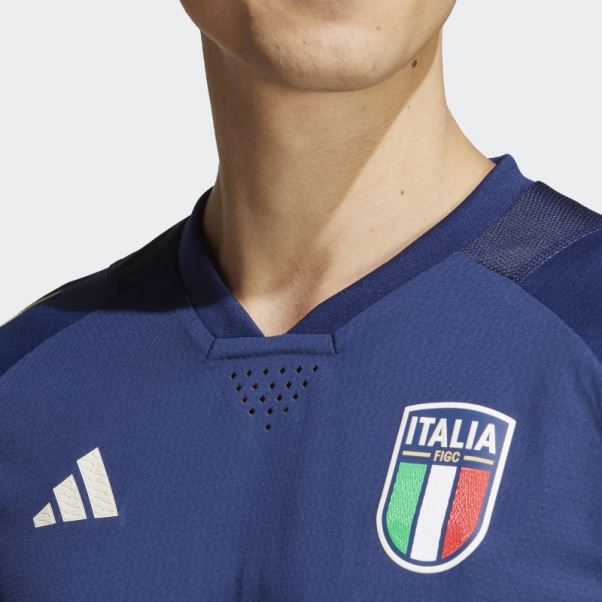 Maillot Italy Tiro 23 Pro Adidas Bleu Foncé