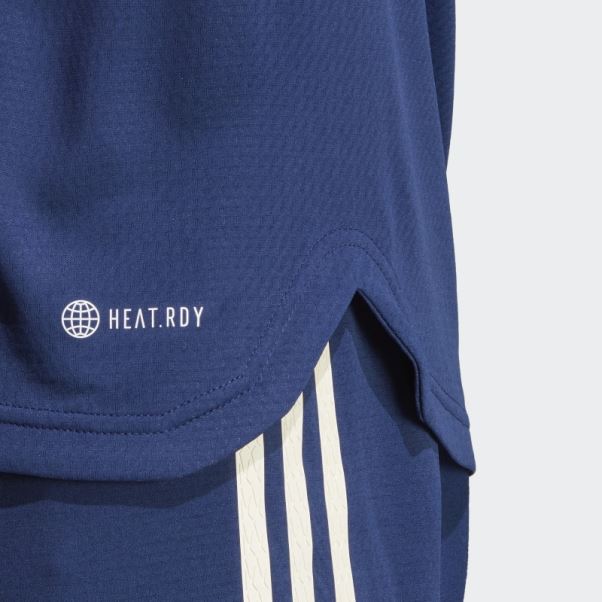 Maillot Italy Tiro 23 Pro Adidas Bleu Foncé
