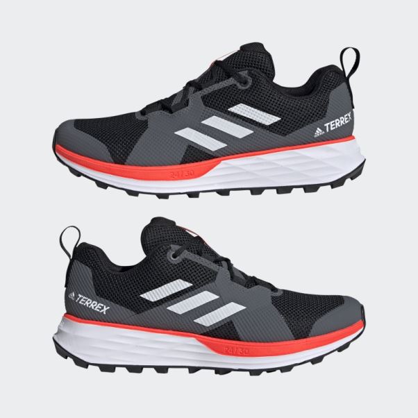 Terrex Deux Chaussures De Course Sur Sentier Adidas Noir
