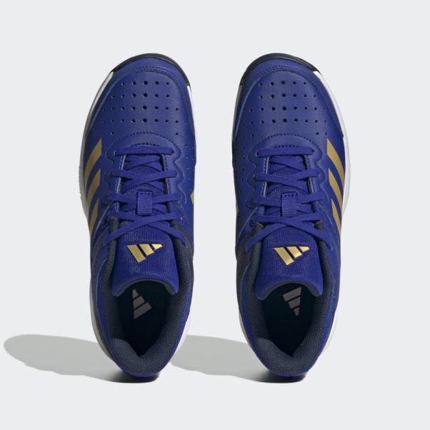 Chaussures Court Stabil Bleu Adidas