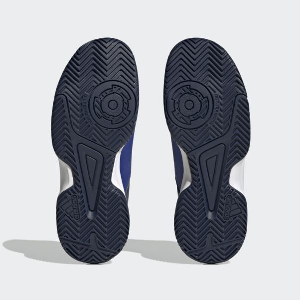 Chaussures Court Stabil Bleu Adidas
