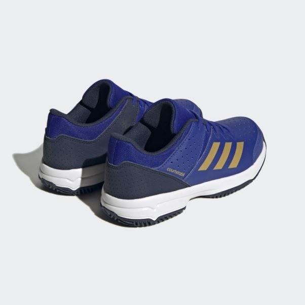 Chaussures Court Stabil Bleu Adidas