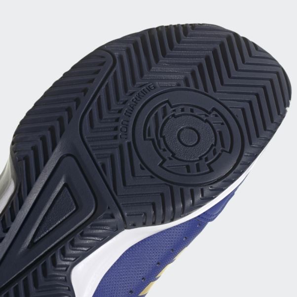 Chaussures Court Stabil Bleu Adidas