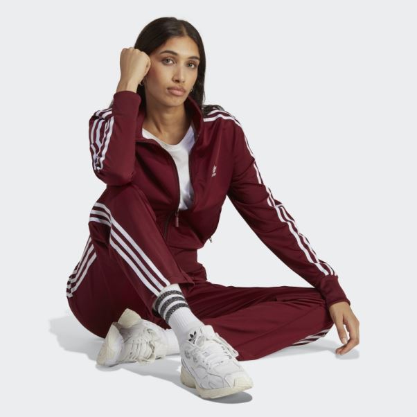 Veste De Survêtement Adidas Adicolor Classics Firebird Rouge