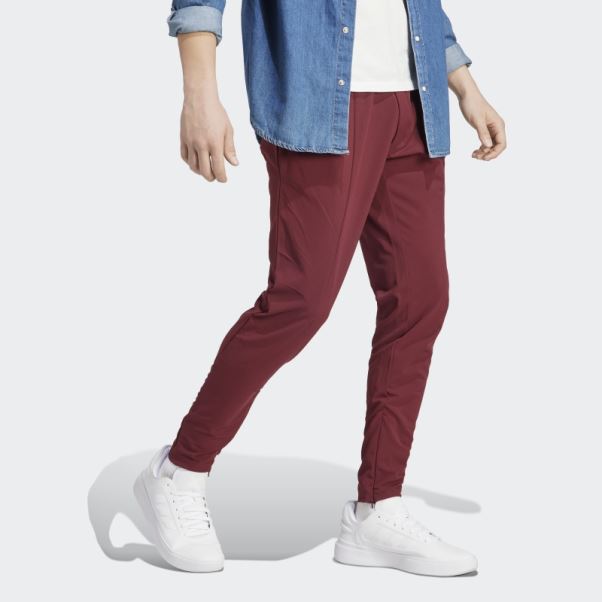Pantalon City Escape Rouge Adidas