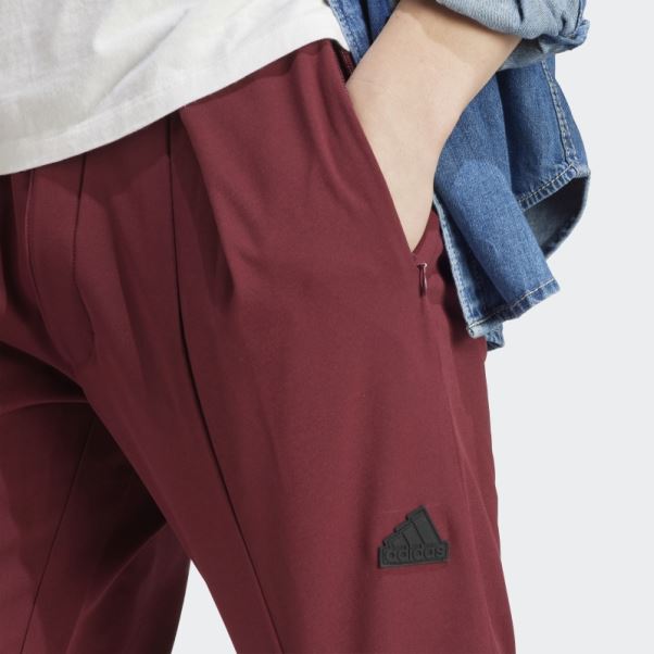 Pantalon City Escape Rouge Adidas
