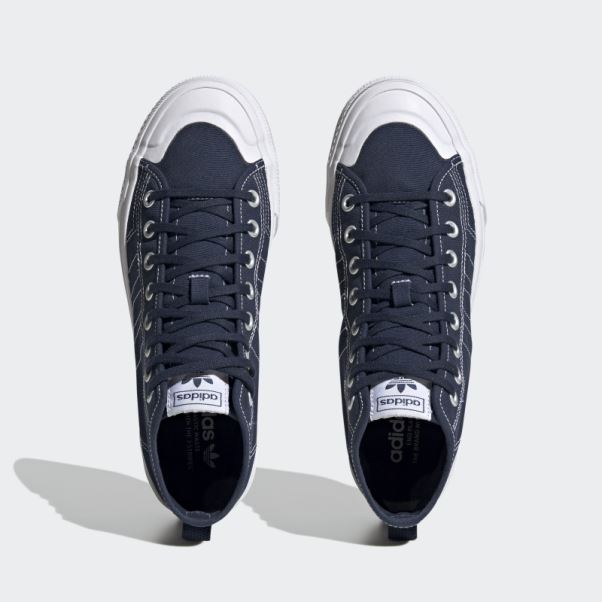 Nizza Hi Rf Chaussures Adidas Nuit Indigo