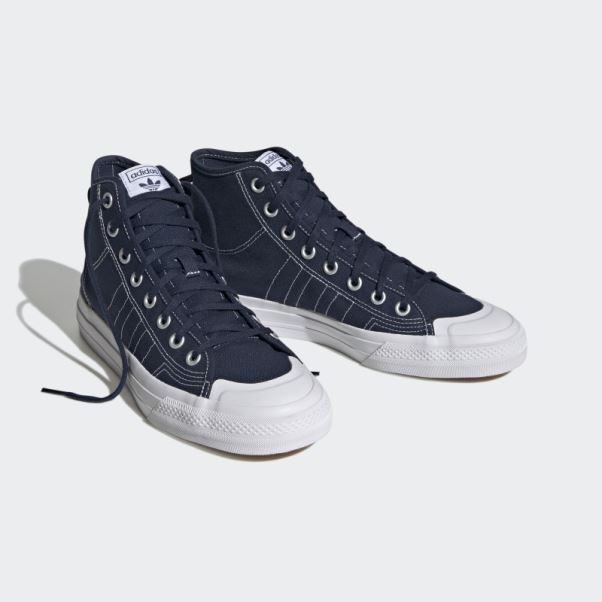 Nizza Hi Rf Chaussures Adidas Nuit Indigo