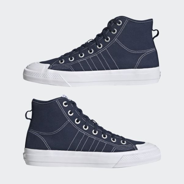 Nizza Hi Rf Chaussures Adidas Nuit Indigo