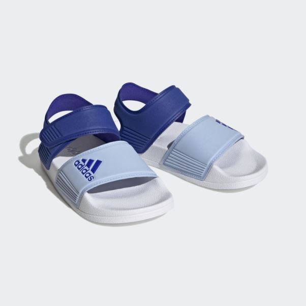 Sandales Adidas Adilette Bleues