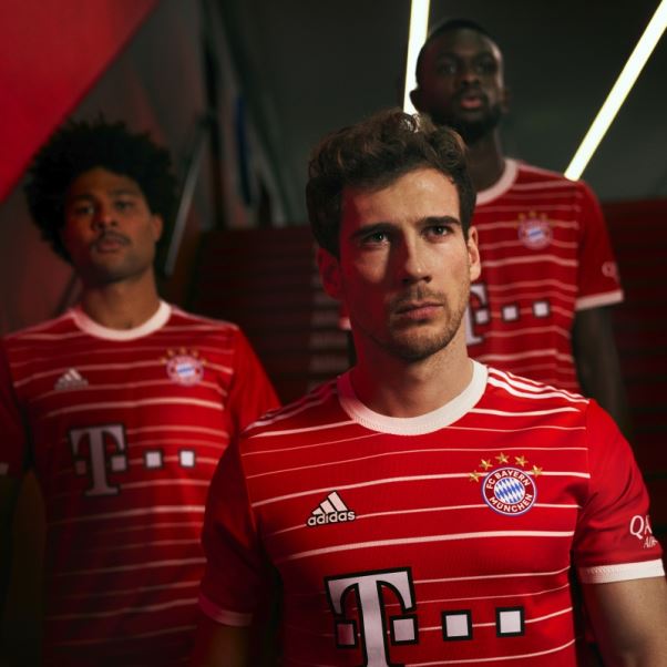 Maillot Fc Bayern 22/23 Domicile Authentique Rouge Adidas