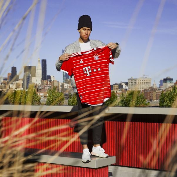 Maillot Fc Bayern 22/23 Domicile Authentique Rouge Adidas