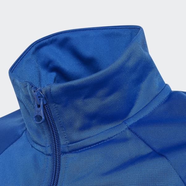 Haut De Survêtement Adidas Bleu