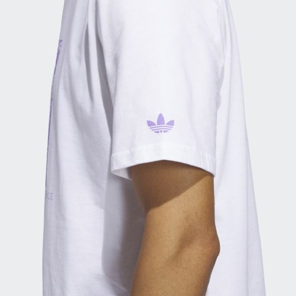Adidas Dill Compassion T-shirt Blanc