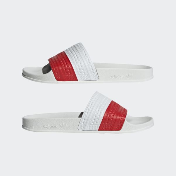 Claquettes Adidas Adilette Rouges