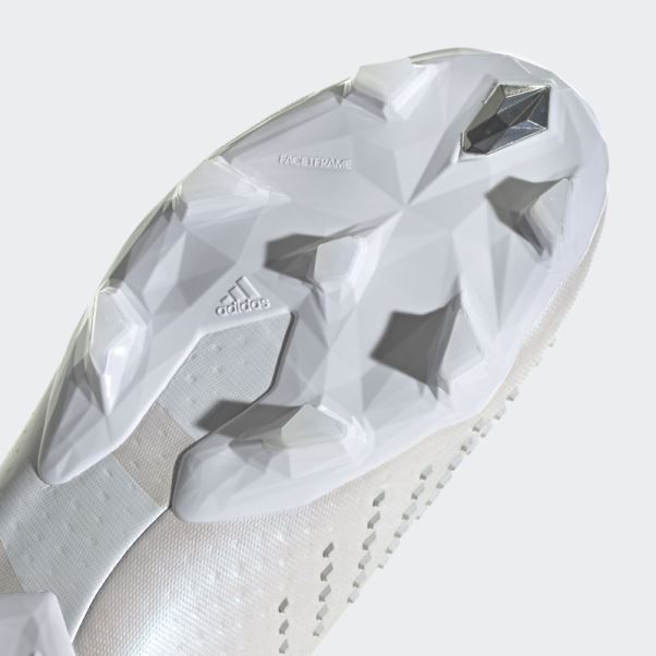 Chaussures Adidas Predator Precision+ Pour Terrain Sec Blanc
