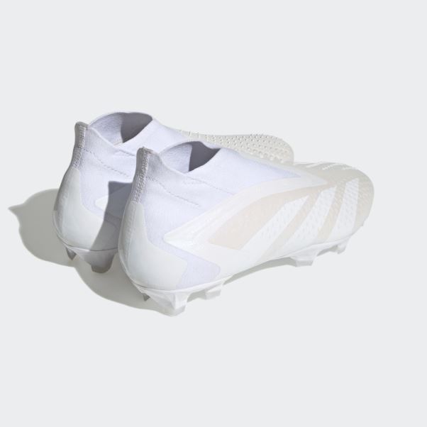 Chaussures Adidas Predator Precision+ Pour Terrain Sec Blanc
