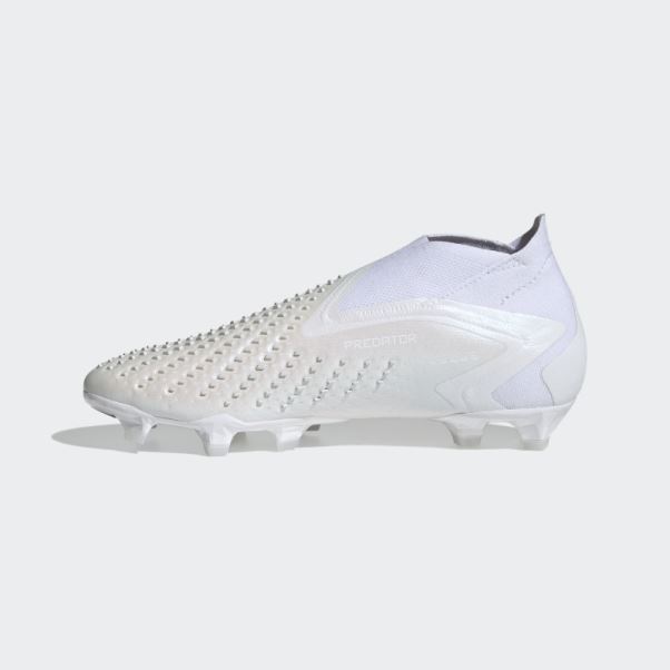 Chaussures Adidas Predator Precision+ Pour Terrain Sec Blanc