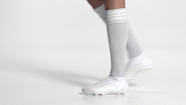 Adidas Predator Precision+ Chaussures De Football Pour Terrain Sec Blanc