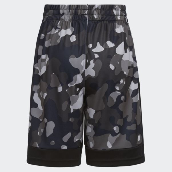 Short Adidas Core Camo Noir Imprimé Sur L'ensemble