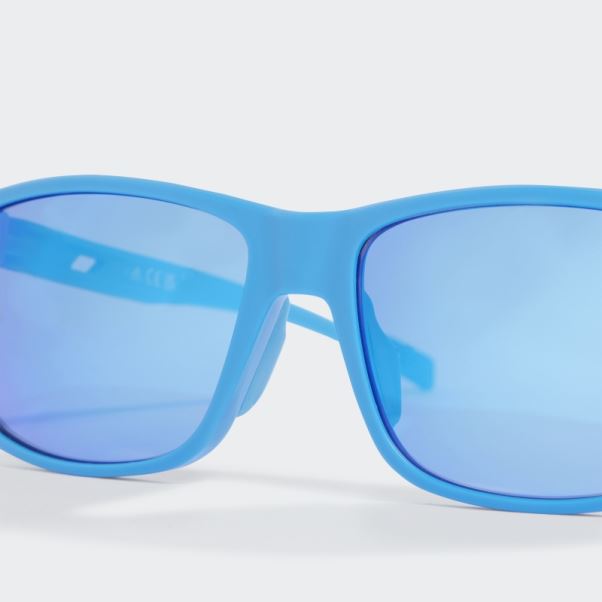 Lunettes De Soleil Sport Sp0067 Adidas Bleu Pur
