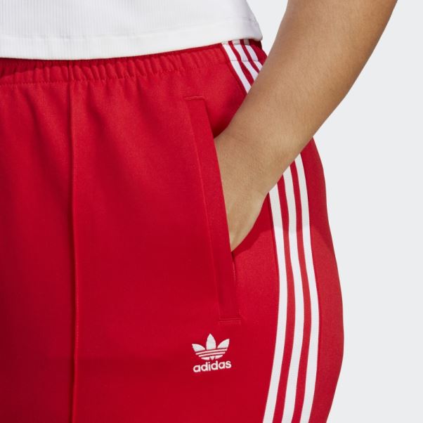 Pantalon De Survêtement Adidas Adicolor Sst (grande Taille) écarlate
