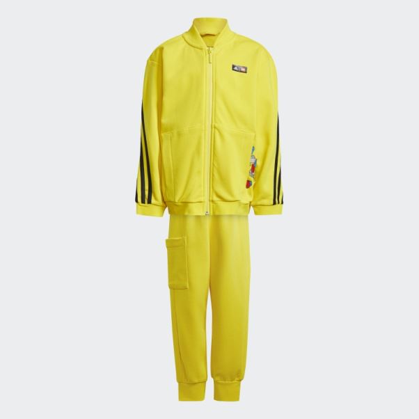 Survetement Adidas X Classic Lego Mode Jaune