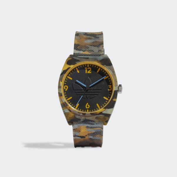 Montre Camo Ultime Jaune Camo Project Two Adidas