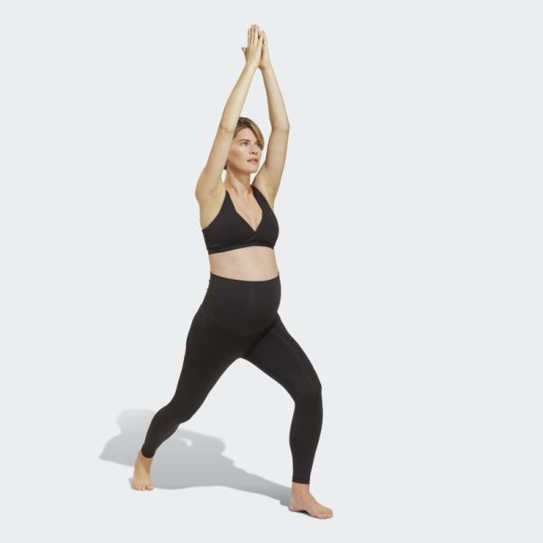 Legging Yoga 7/8 (maternité) Noir Adidas
