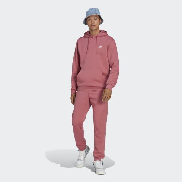 Sweat à Capuche Trèfle Essentials Rose Adidas