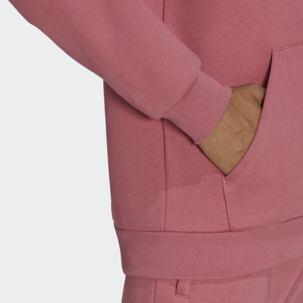 Sweat à Capuche Trèfle Essentials Rose Adidas