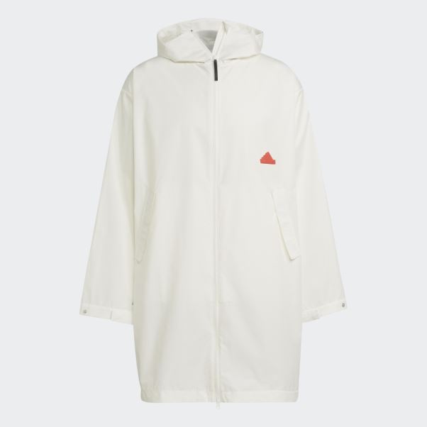 Manteau Anti-poussière (neutre) Blanc Adidas