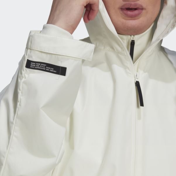 Manteau Anti-poussière (neutre) Blanc Adidas