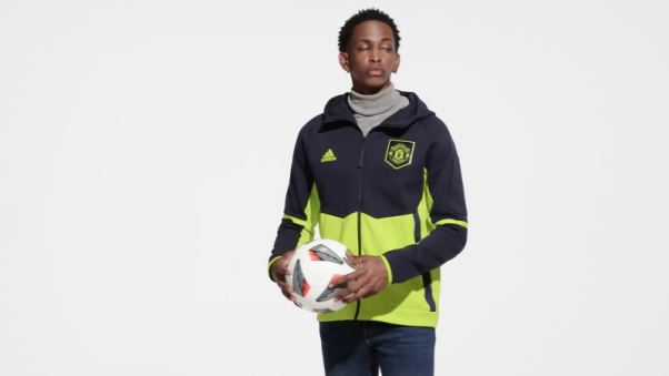 Adidas Manchester United Anthem Veste Encre