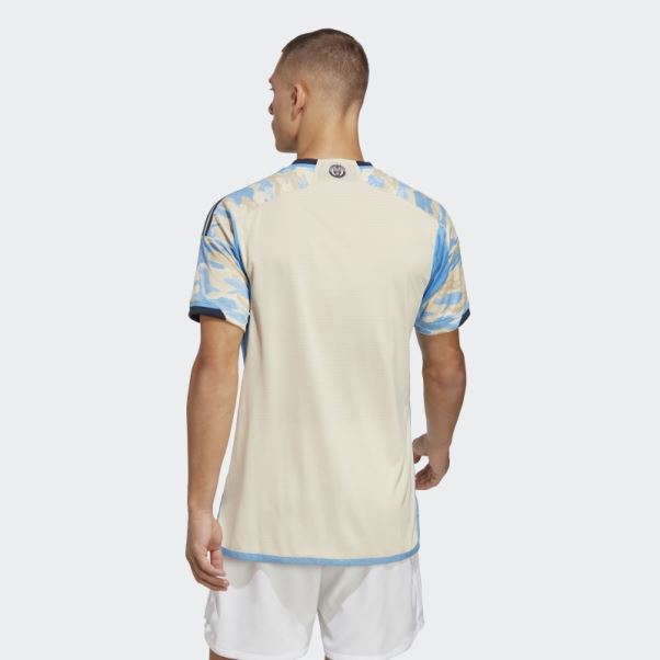 Maillot Adidas Philadelphia Union 23/24 Extérieur Authentique Sable