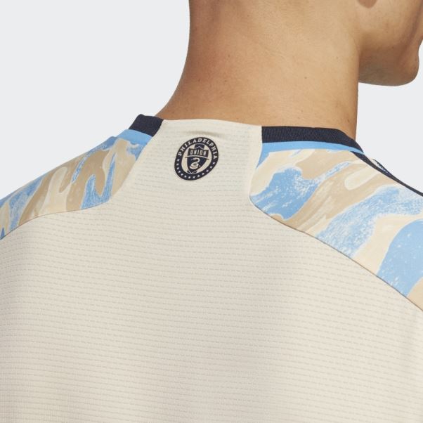 Maillot Adidas Philadelphia Union 23/24 Extérieur Authentique Sable