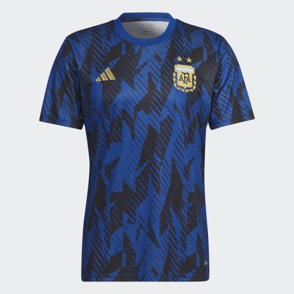 Adidas Maillot Pré-match Argentine Bleu Royal