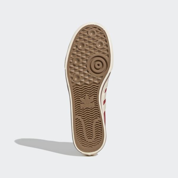 Adidas Nizza Hi Rf Chaussures Rouge