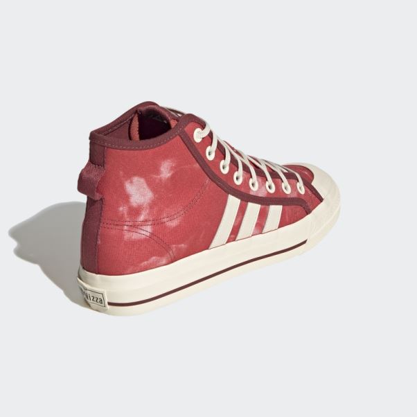 Adidas Nizza Hi Rf Chaussures Rouge