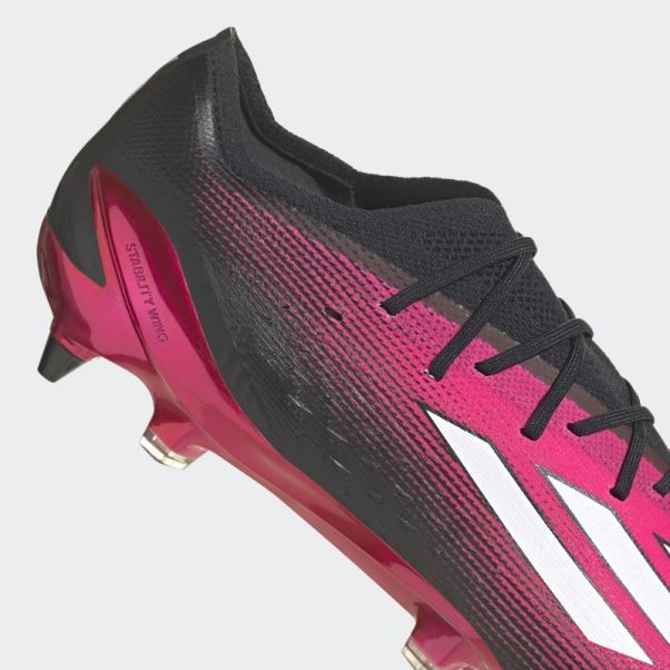 Bottes X Speedportal.1 Soft Ground Adidas Rose