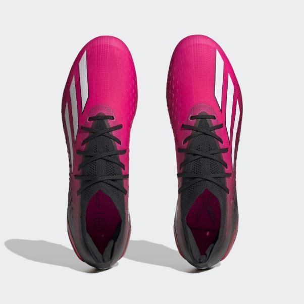 Bottes X Speedportal.1 Soft Ground Adidas Rose