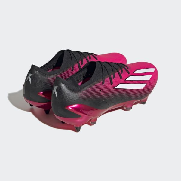 Bottes X Speedportal.1 Soft Ground Adidas Rose