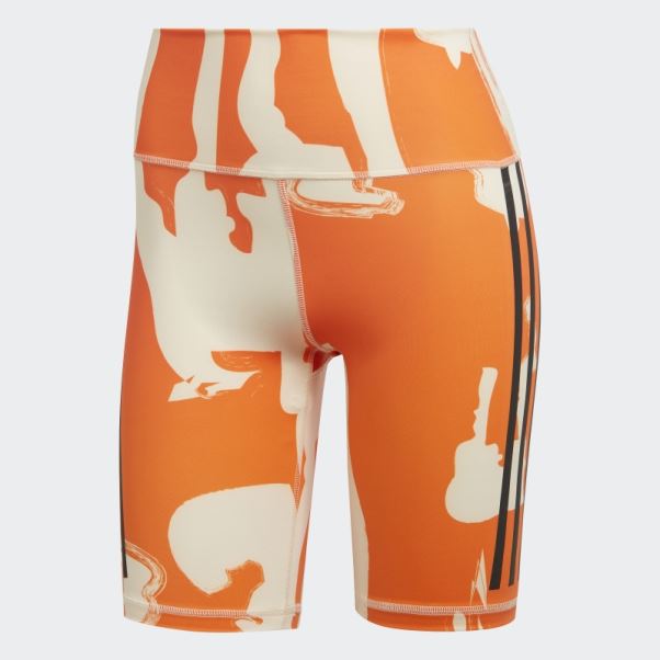 Short Cycliste Adidas Ecru Tint Thebe Magugu