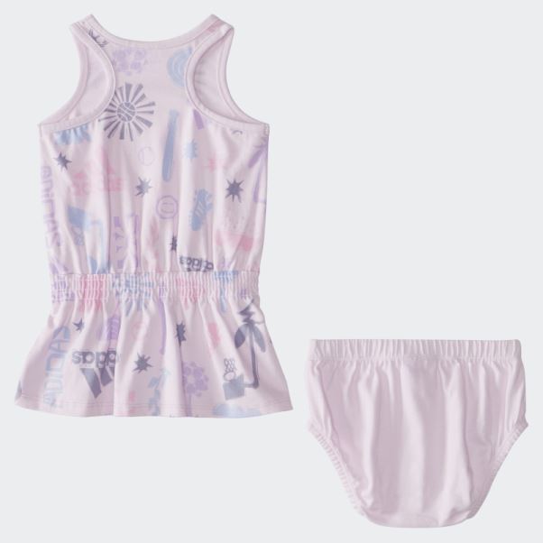 Ensemble Robe Boomer Adidas Ig Aop Rose